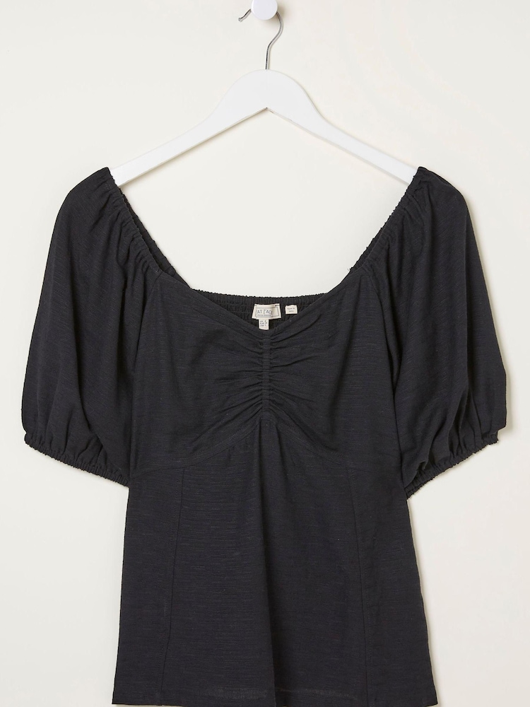 FatFace Black Alice Top - Image 4 of 4