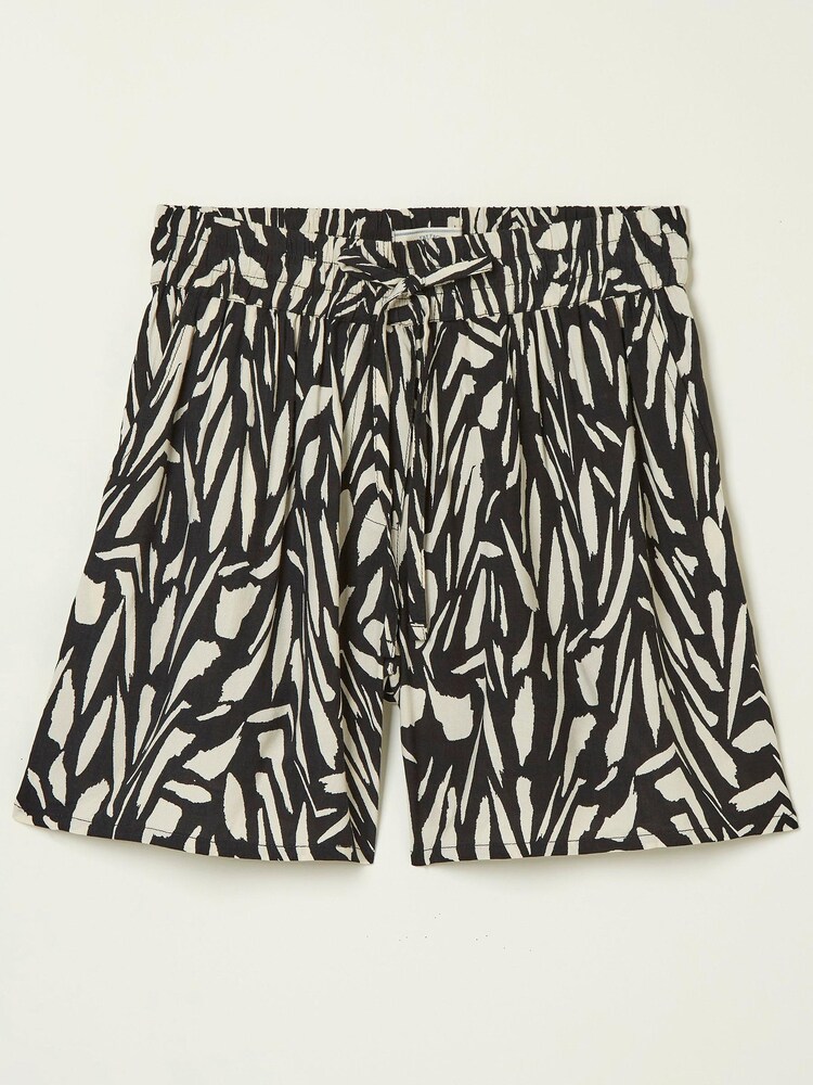 FatFace Black Paint Stroke Fiona Shorts - Image 8 of 8 FatFace Black Paint Stroke Fiona Shorts - Image 8 of 8