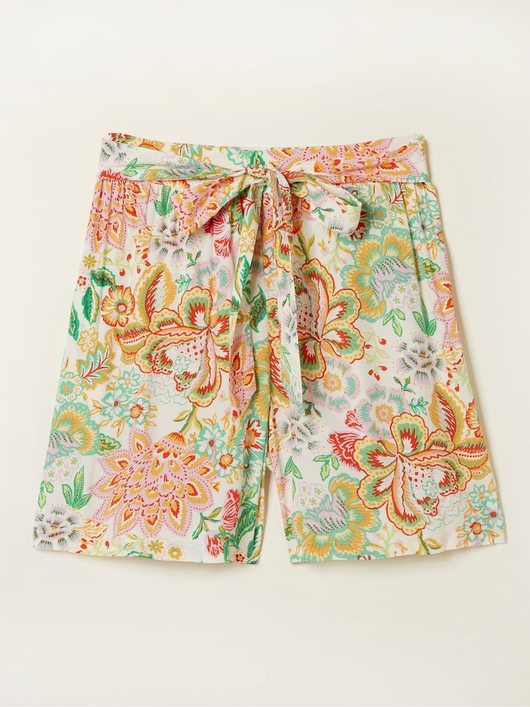 FatFace Natural Faye Paradise Floral Shorts - Image 5 of 5