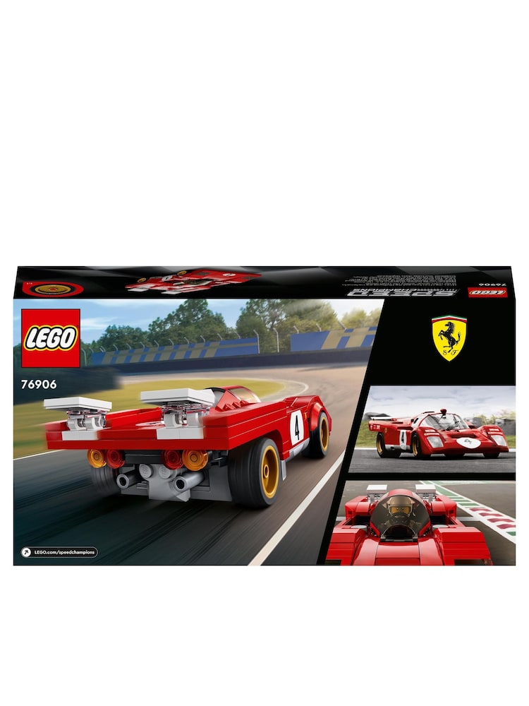 Coche deportivo Speed Champions 1970 Ferrari 512 M de LEGO 76906 - Imagen 9 de 9
