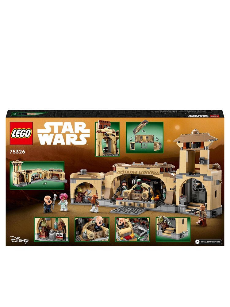 LEGO Star Wars Boba Fett’s Throne Room Buildable Toy 75326 - Image 9 of 9