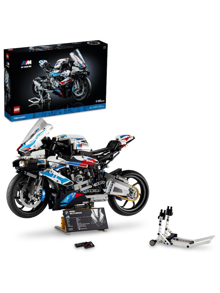 Kit de maqueta de motocicleta BMW M 1000 RR Technic de LEGO 42130 - Imagen 1 de 9 Kit de maqueta de motocicleta BMW M 1000 RR Technic de LEGO 42130 - Imagen 1 de 9