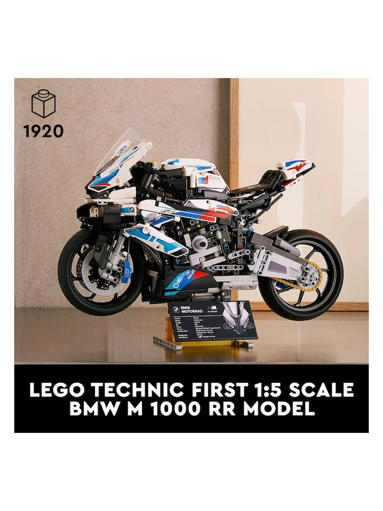 LEGO Technic BMW M 1000 RR Motorbike Model Kit 42130 - Image 4 of 9