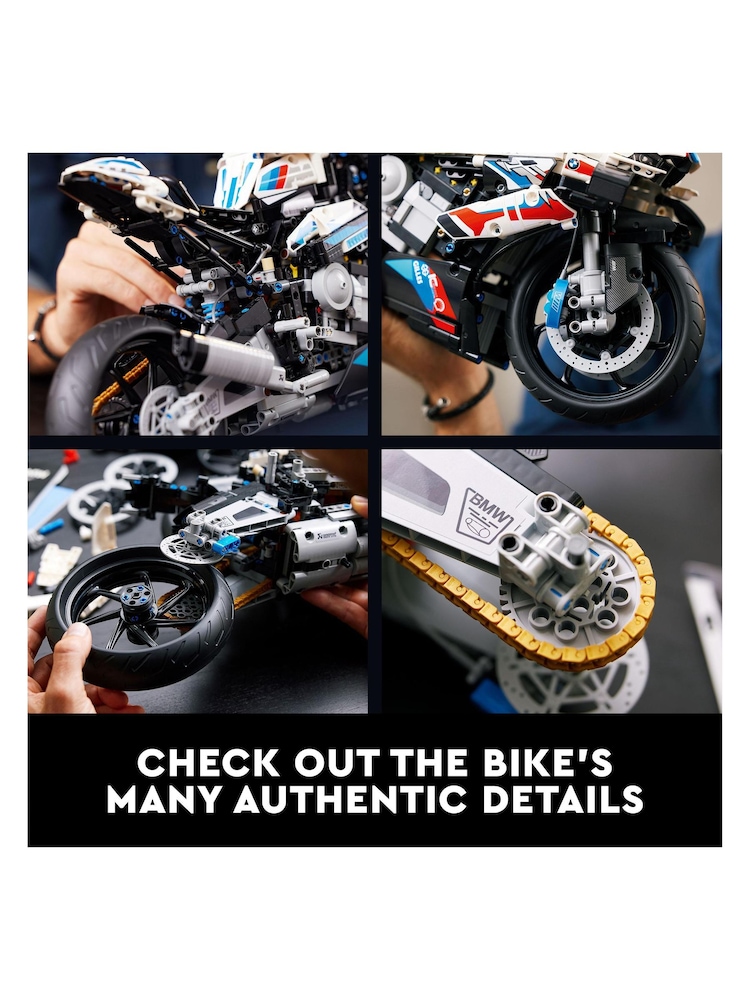 LEGO Technic BMW M 1000 RR Motorbike Model Kit 42130 - Image 5 of 9