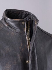 Lakeland Leather Black Jonathan Leather Jacket - Image 4 of 6