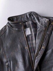 Lakeland Leather Black Jonathan Leather Jacket - Image 5 of 6