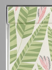 MissPrint Green 100% Cotton Jungle Palm Made to Measure Roman Blind - Image 3 of 6