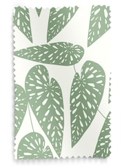 MissPrint Green 100% Cotton Tropics Foliage Made to Measure Roman Blind - Image 6 of 6