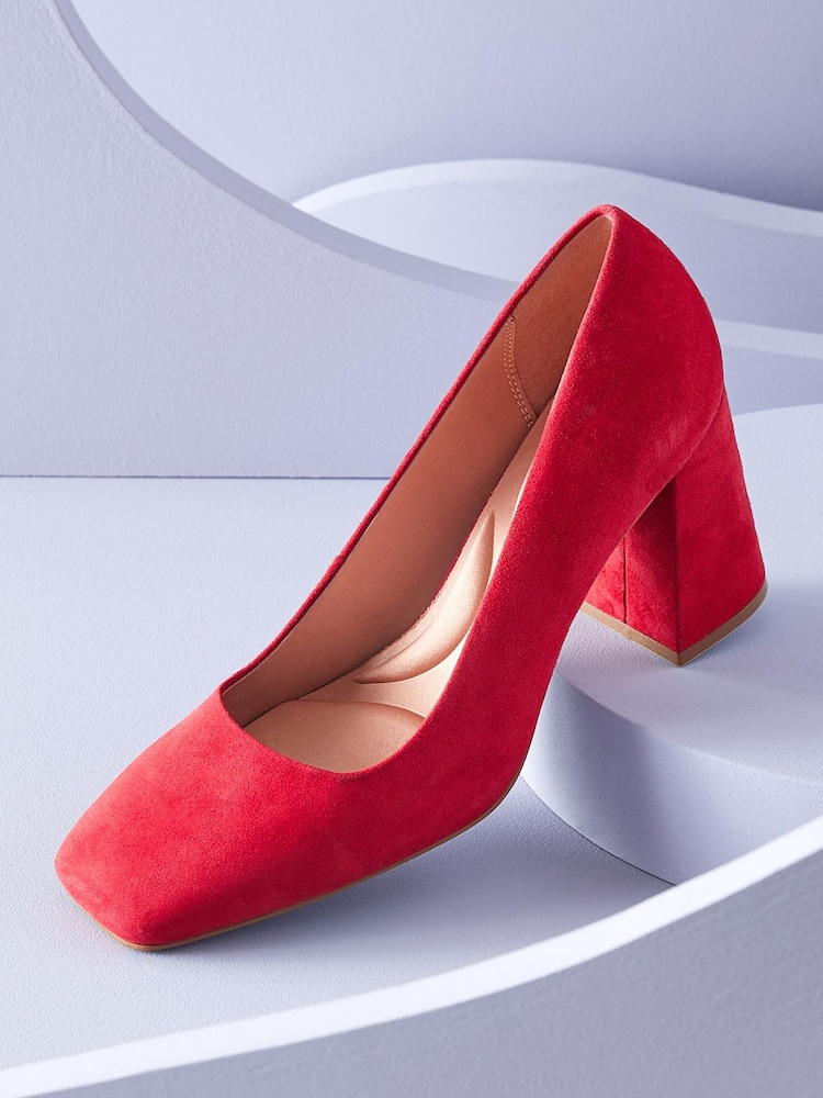 rdeča - Čevlji s kvadratno peto Forever Comfort® With Motionflex - Slika 2 iz 6 rdeča - Čevlji s kvadratno peto Forever Comfort® With Motionflex - Slika 2 iz 6