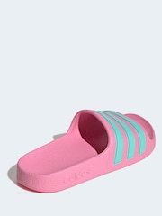 Rozā - Adidas Adilette Aqua Kids slides - Attēls 9 no 10