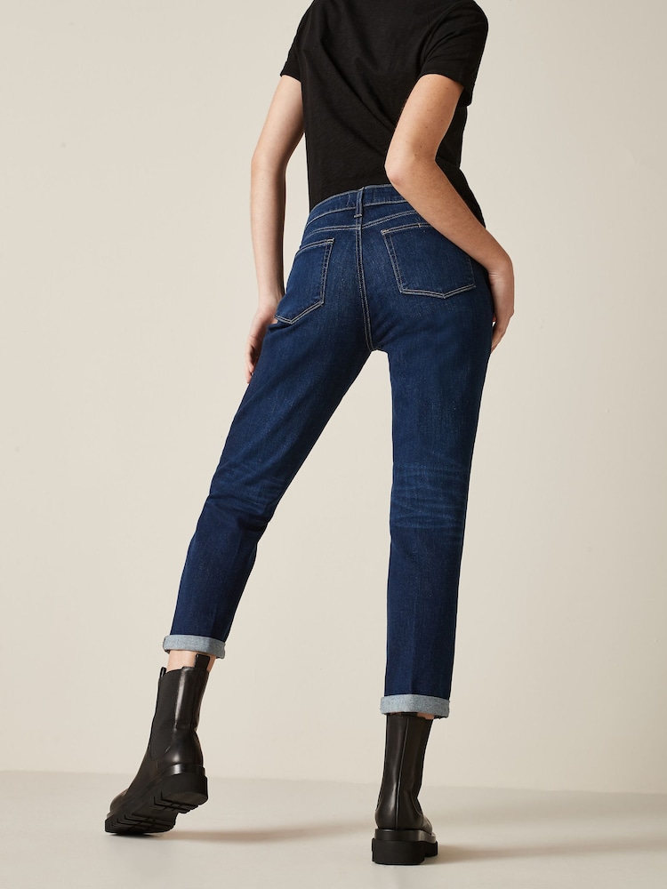 Paige Brigitte Mid Rise Boyfriend Jeans - Image 2 of 5