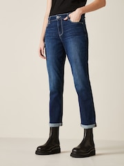 Paige Brigitte Mid Rise Boyfriend Jeans - Image 4 of 5