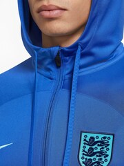 Nike Blue England Strike Hooded Jacket - Image 3 of 3