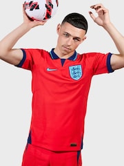 Nike Red Blank England Away Stadium Football Shirt 2022 - Image 1 of 11