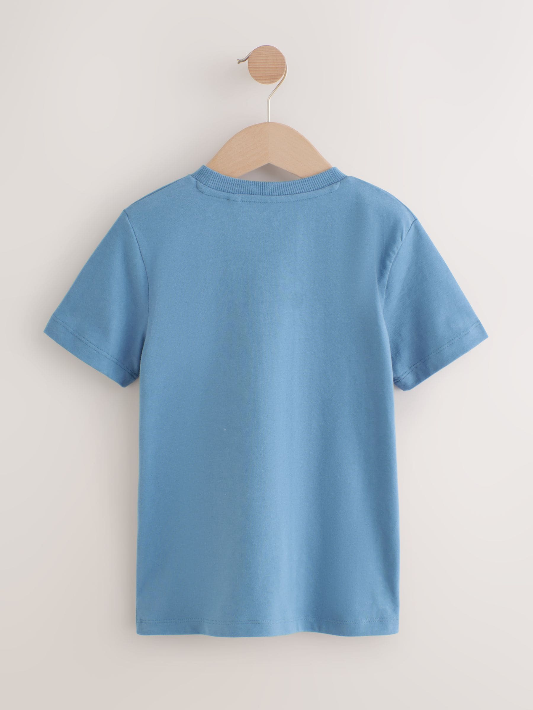 Next：日本 ミネラルグリーン / ブルー - 半袖雄鹿刺繍入り Tシャツ 4