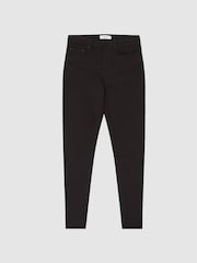 Reiss Black Mid Rise Skinny Jeans - Image 2 of 6