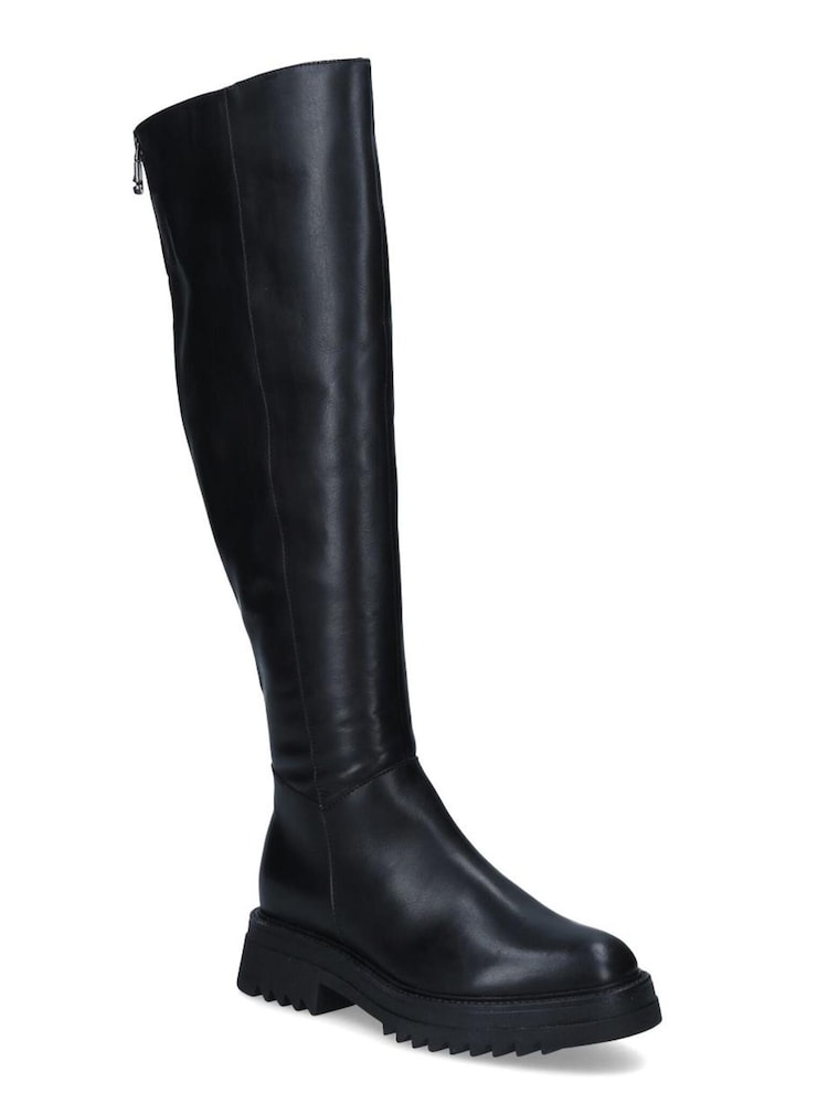 Carvela Black Strong Knee High Boots - Image 2 of 4