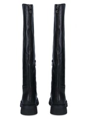 Carvela Black Strong Knee High Boots - Image 3 of 4