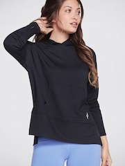 Skechers Black Skechluxe Restful Long Sleeve Hoodie - Image 1 of 1