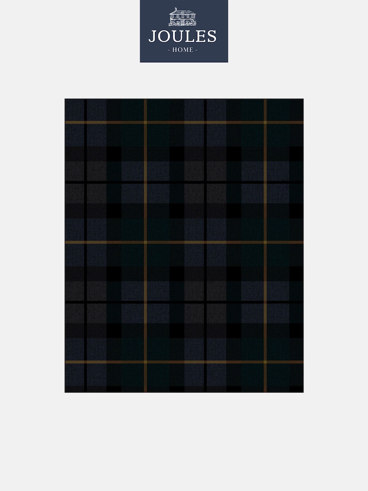 Joules Heritage Blue Rothero Check Wallpaper - Image 2 of 3