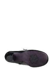 Hush Puppies Black Vivianna Lace-Up Heeled Boots - Image 4 of 4