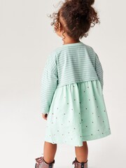 Blue Bear Long Sleeve Cotton Pocket Dress (3mths-7yrs) - Image 3 of 5