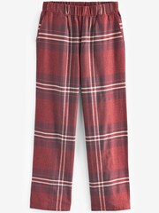 Laura Ashley Red Check Button Through Pyjama Set - Image 8 of 10