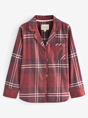 Laura Ashley Red Check Button Through Pyjama Set - Image 9 of 10
