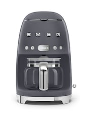 Smeg Grey Drip Filter Coffee Machine - Image 1 of 8