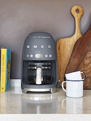 Smeg Grey Drip Filter Coffee Machine - Image 7 of 8