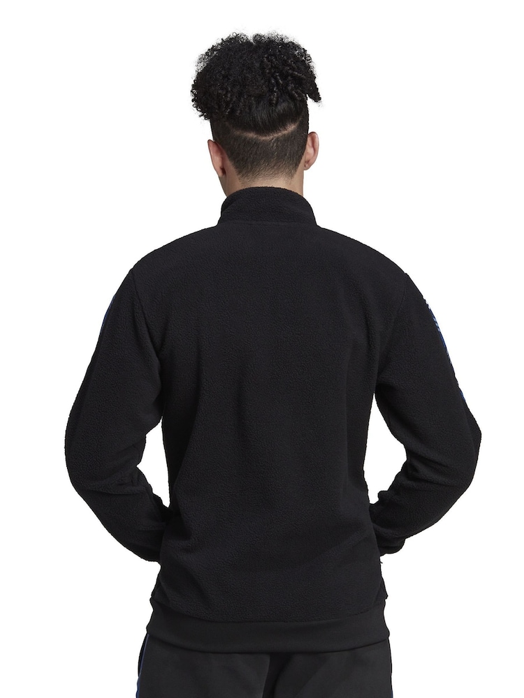 adidas Black Tiro Adult Winterized Track Top - Image 2 of 7
