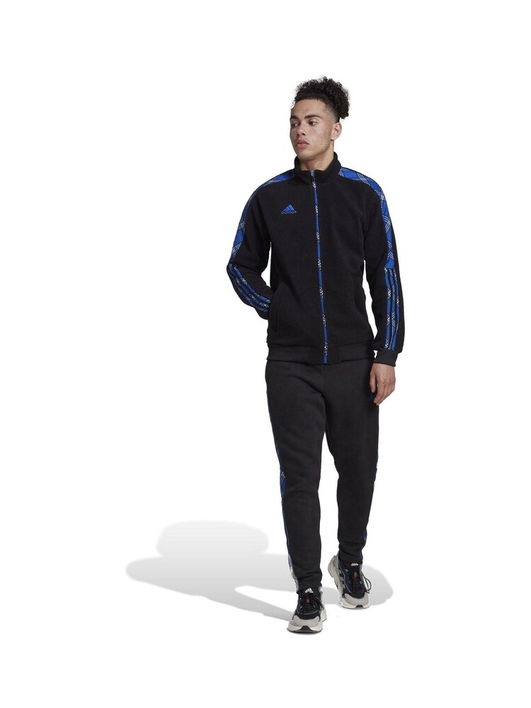 adidas Black Tiro Adult Winterized Track Top - Image 4 of 7