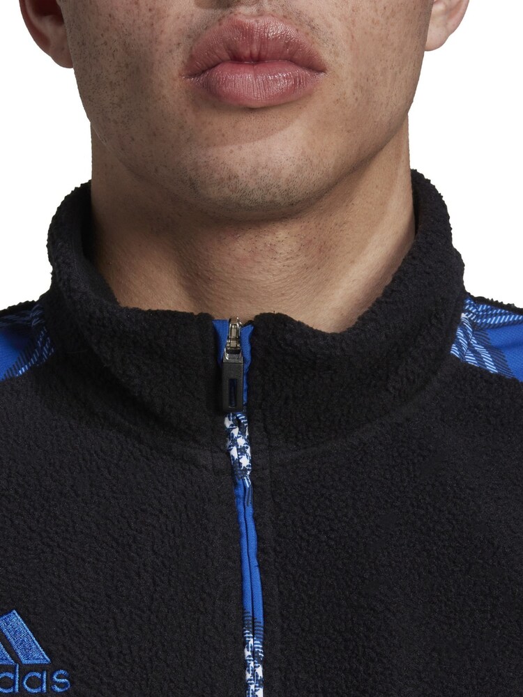 adidas Black Tiro Adult Winterized Track Top - Image 5 of 7