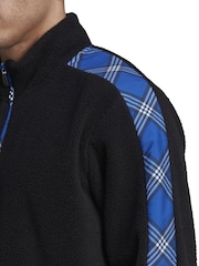 adidas Black Tiro Adult Winterized Track Top - Image 6 of 7