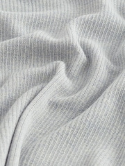 Grey Premium Merino Polo Neck Jumper - Image 7 of 7