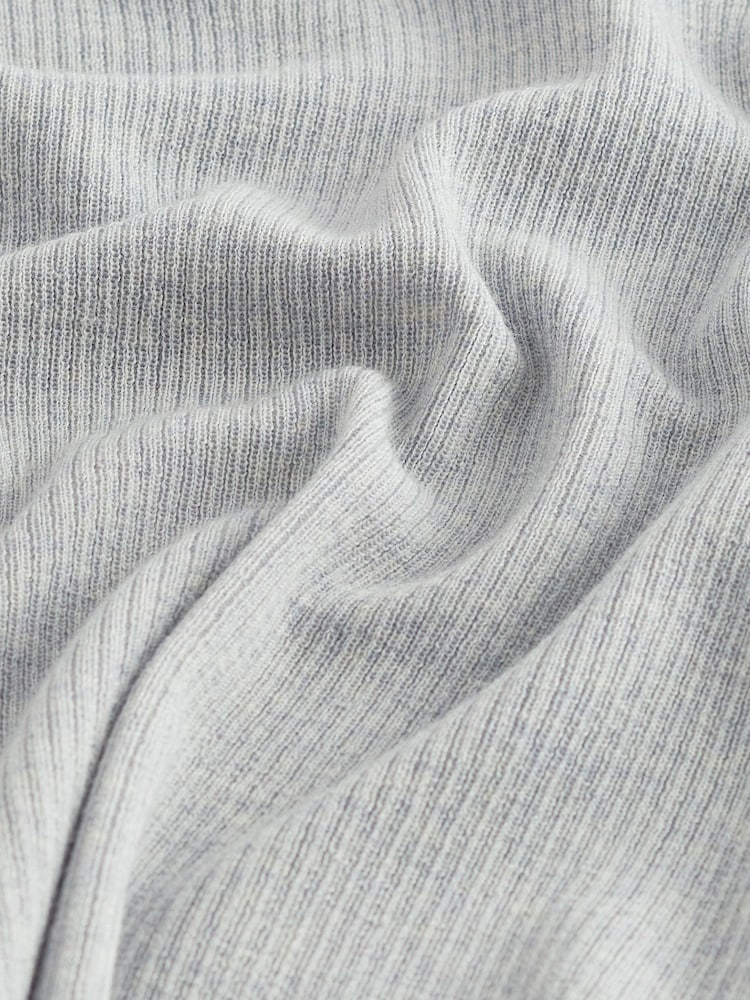 Grey Premium Merino Polo Neck Jumper - Image 7 of 7