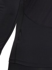 adidas Black Techfit Training Long Sleeve Top - Image 8 of 10