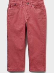 Crew Clothing Company Pink Cotton Regular Casual Shorts - Image 5 of 5