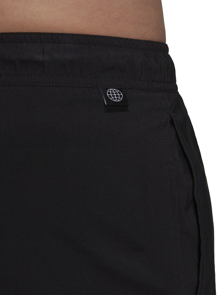 adidas Black Performance Classic-Length Solid Swim Shorts - Image 5 of 6
