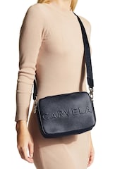 Carvela Frame Xbody Black Bag - Image 1 of 5