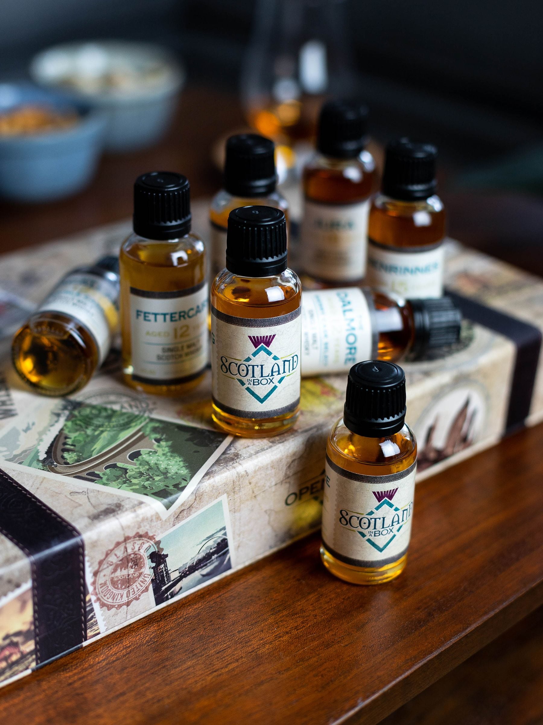 Buy DrinksTime Scotland In A Box Scotch Whisky 12x3cl Gift Set