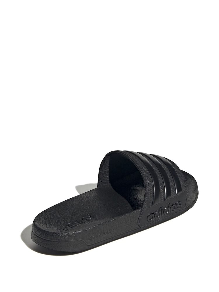 Noir foncé - Claquettes de douche adidas Sportswear Adilette - Image 3 of 8