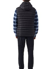 French Connection Black Baffle Gilet - Image 3 of 5