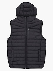 French Connection Black Baffle Gilet - Image 4 of 5