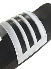 adidas White Sportswear Adilette Comfort Sandals - Image 3 of 9