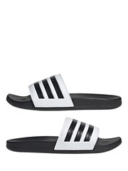 adidas White Sportswear Adilette Comfort Sandals - Image 4 of 9