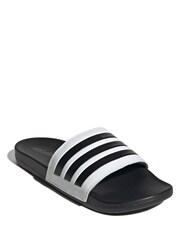 adidas White Sportswear Adilette Comfort Sandals - Image 6 of 9