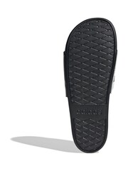 adidas White Sportswear Adilette Comfort Sandals - Image 9 of 9