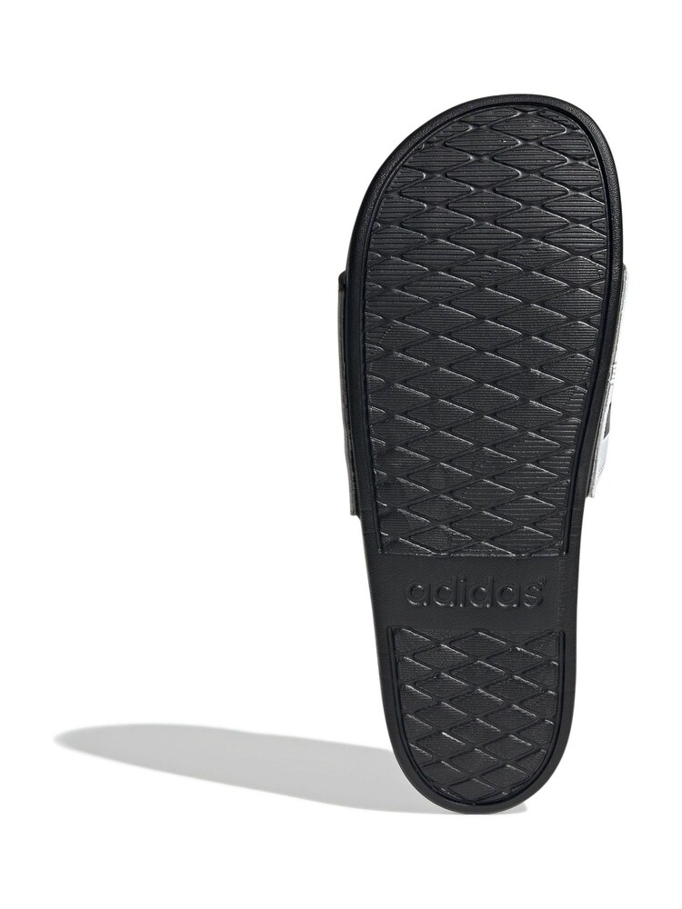 adidas White Sportswear Adilette Comfort Sandals - Image 9 of 9