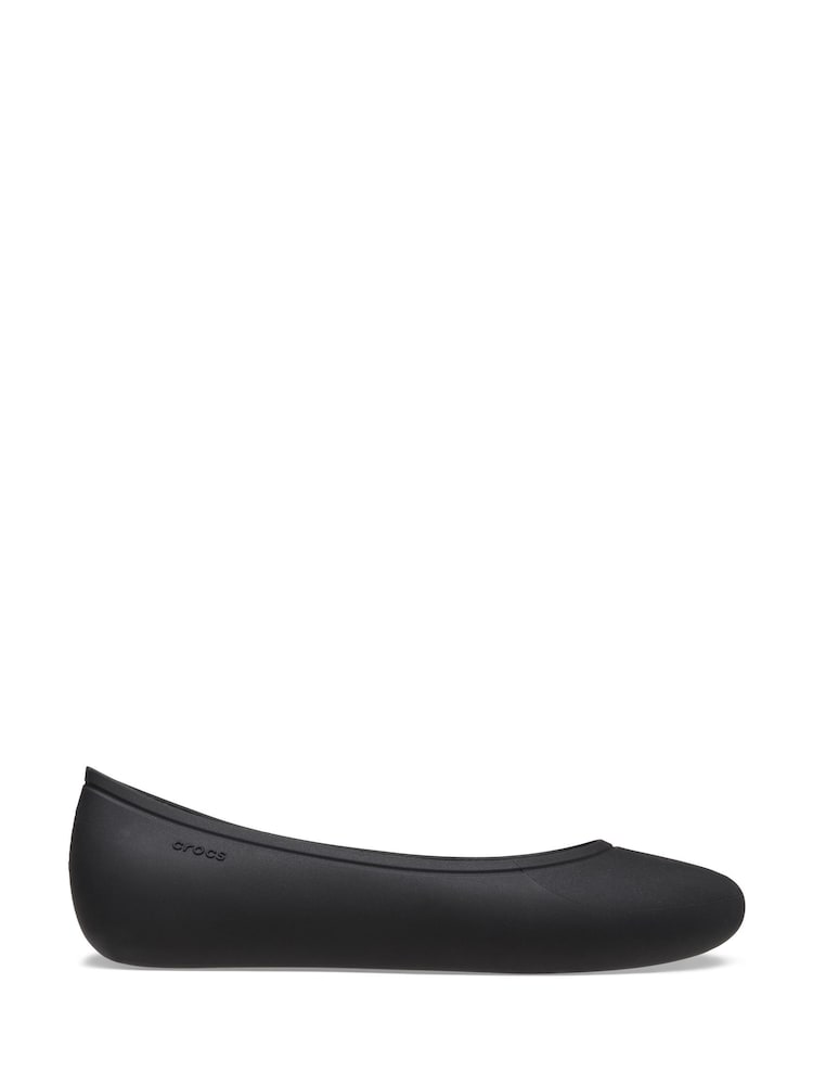 Crocs Black Brooklyn Flat Shoes - Image 1 of 7